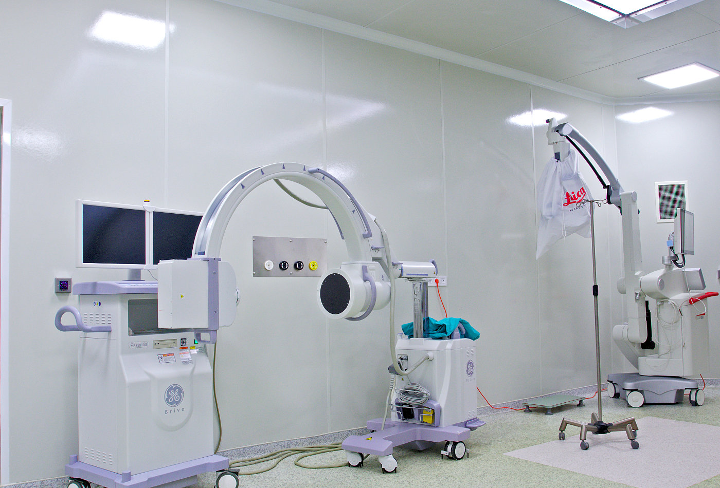 Fırat University operating rooms GRP hygienic walls, dropped ceilings