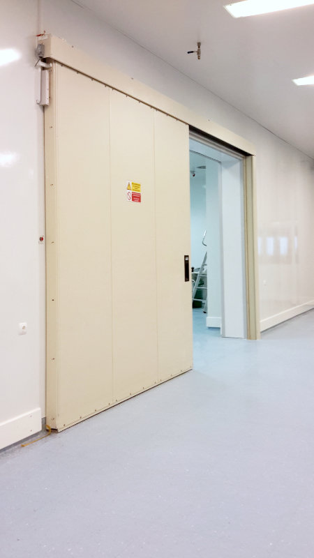 MAQUET Cardiopulmonary Getinge hygienic GRP laminates for wall and dropped ceiling