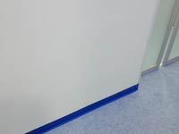 Veterinary clinic hygienic walls