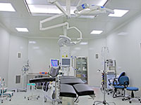 Fırat University surgery rooms hygienic walls