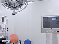Fırat University surgery rooms hygienic walls