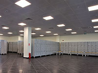 Havas Istanbul staff locker rooms